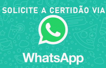 Certidão via Whatsapp!