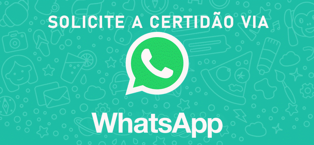 Certidão via Whatsapp!